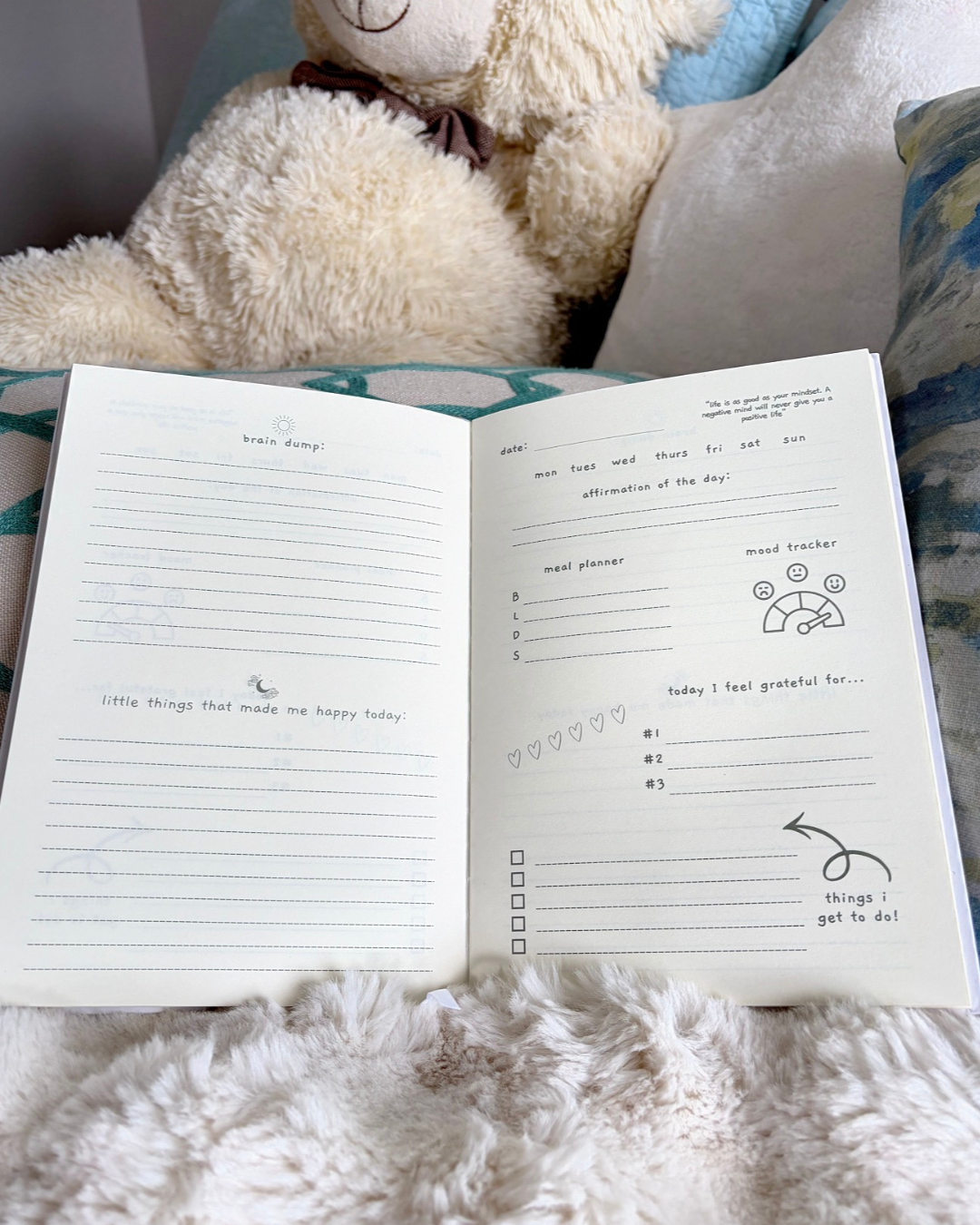 self-care journal & daily planner
